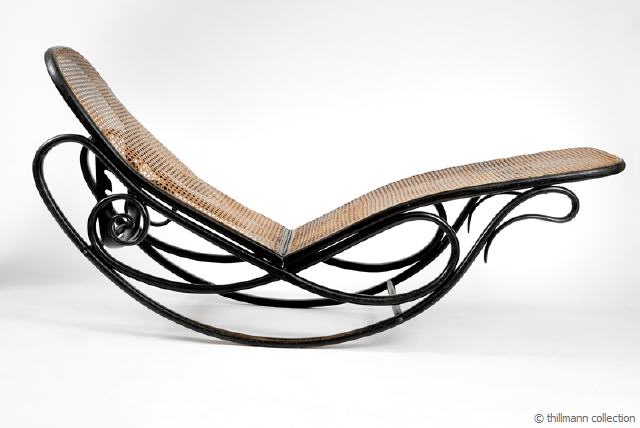 Schaukelsofa 7500, frühe Ausführung ohne Armlehnen